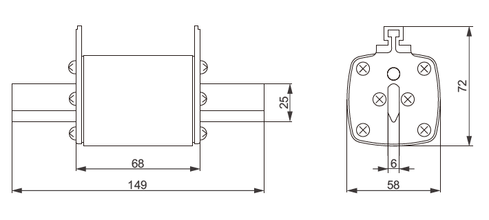NH2-Sigorta Bağlantısı Boyutu