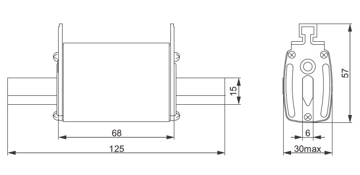 NH0-Sigorta Bağlantısı Boyutu