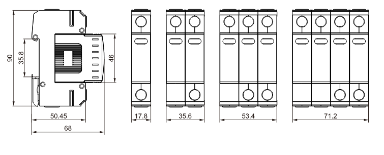 CAU5-T2-40-AC-SPD-Boyut