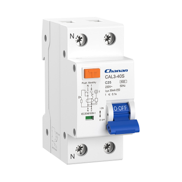 CAL3-40S 4.5kA RCBO Aşırı Akım Korumalı Kaçak Akım Devre Kesici 